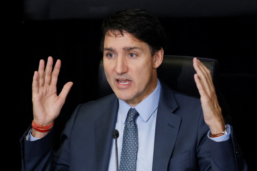 India s alleged interference in Canada was  horrific mistake,  Trudeau says