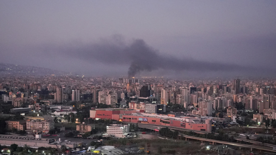 Israeli Strike Hits North Lebanon as Raids Pummel Beirut Suburbs