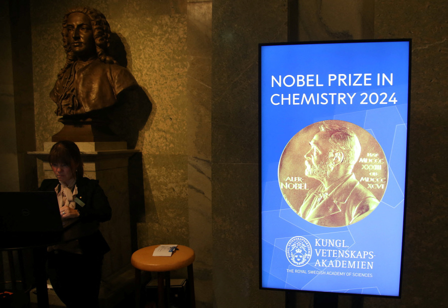 Baker, Hassabis, Jumper Win 2024 Nobel Prize in Chemistry