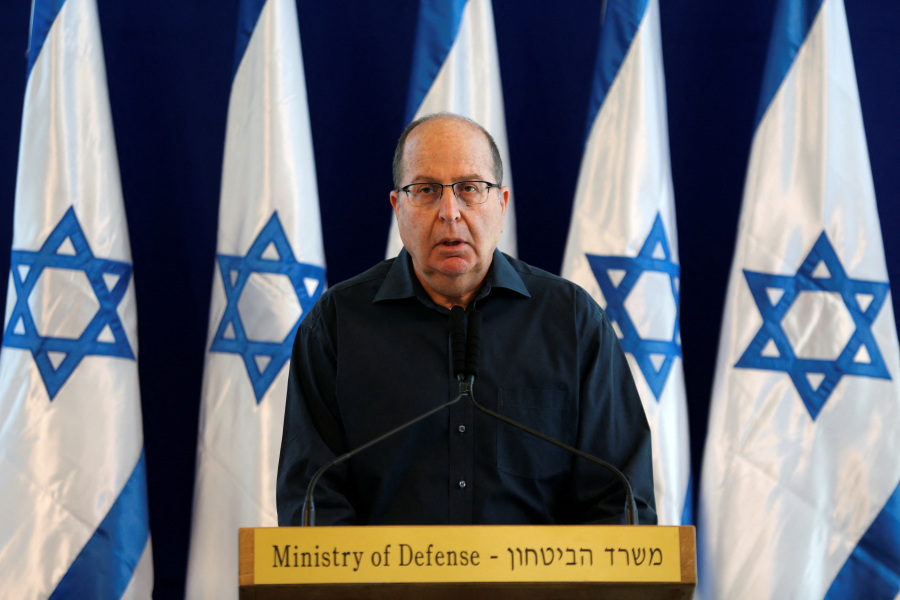 Former Israeli defense minister Yaalon warns of ethnic cleansing in Gaza