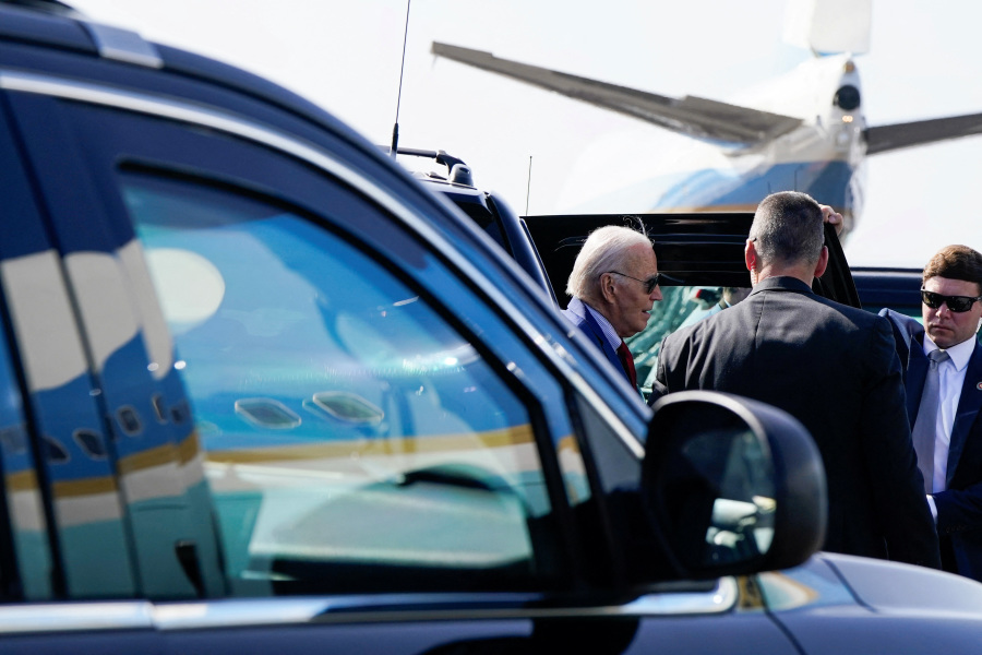 Biden makes no comment on son s pardon in Cape Verde stopover on way to Angola