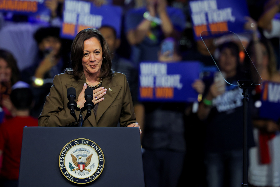 Harris Campaign Raises $55 Million Over Two Weekend Events, Campaign Official Says