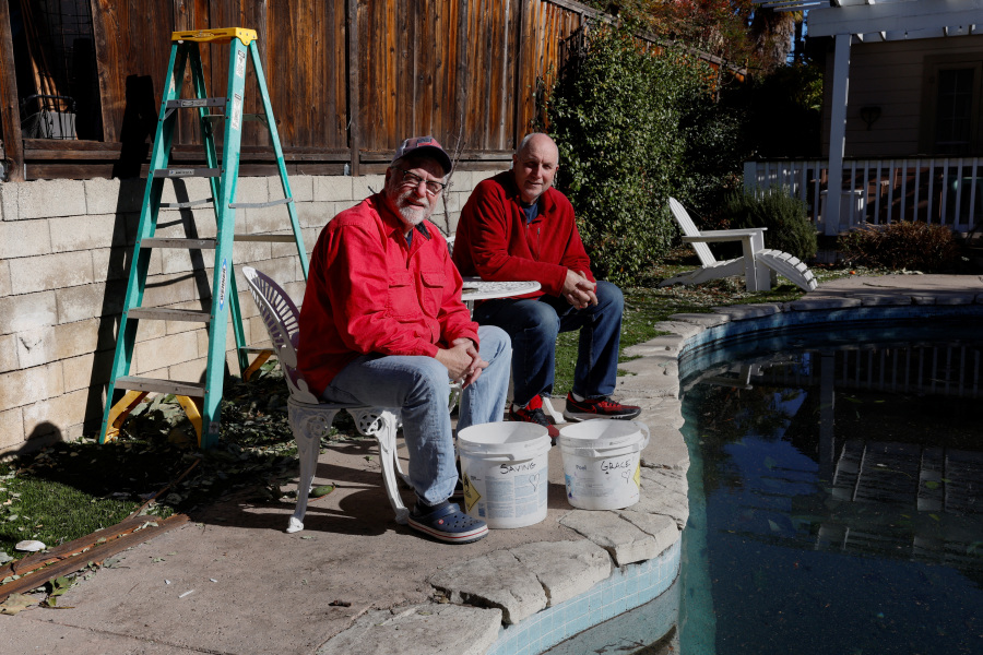 Neighbors on Christmas Tree Lane battled California wildfire two buckets at a time