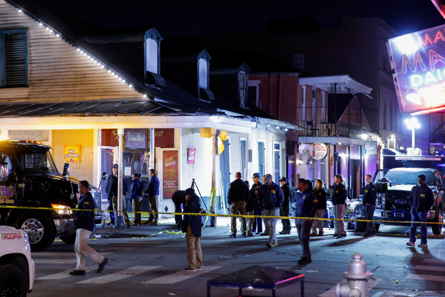 Police probe motive in New Orleans truck rampage