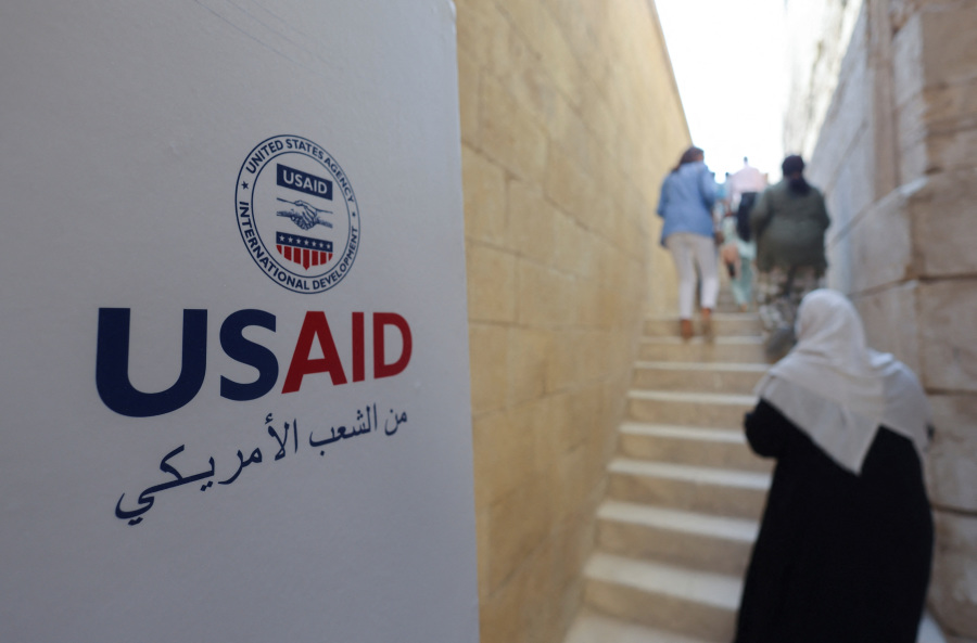 Trump administration puts on leave nearly 60 USAID career staff after aid freeze