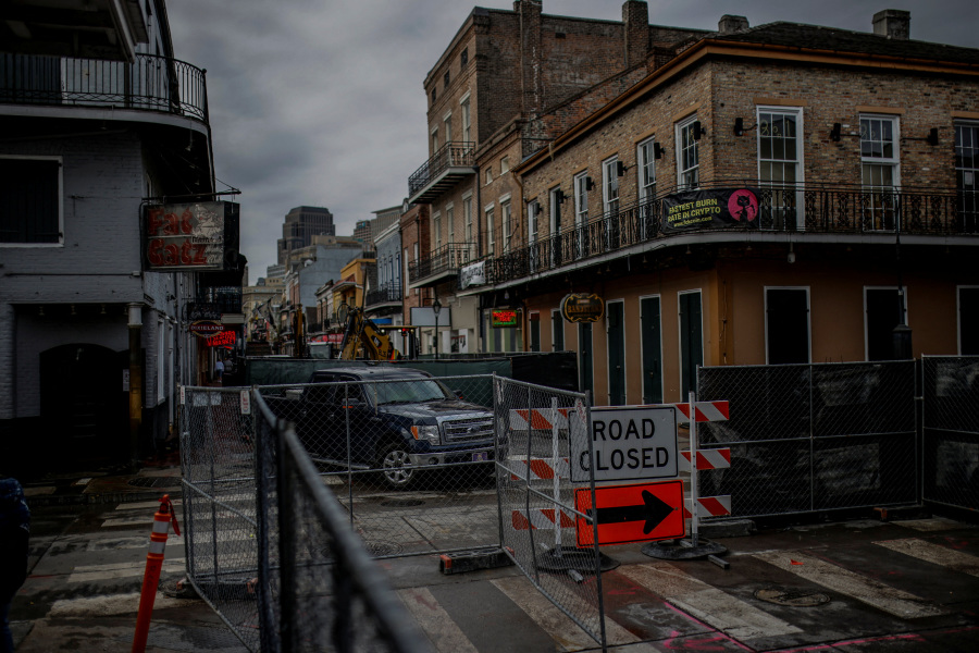 New Orleans’ planned new Bourbon Street barriers only crash-rated to 10 mph