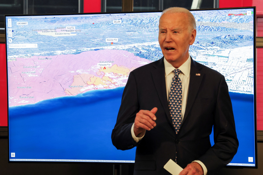 Biden cancels Italy trip due to California wildfires