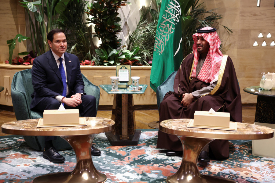 Rubio and Saudi crown prince discuss Gaza after Trump proposal