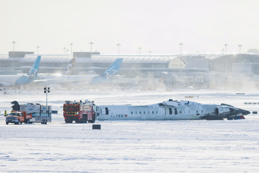 Delta Air Lines said most passengers in Toronto plane crash released from hospital