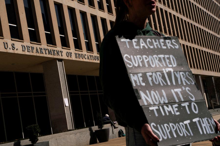 Trump to sign order to shut down Department of Education, White House says