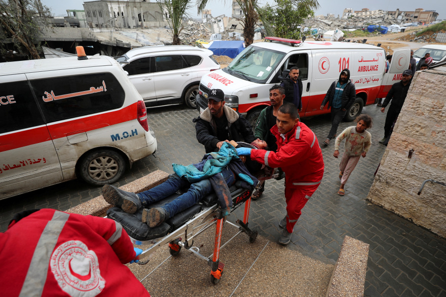 At least 70 Palestinians killed in Israeli strikes across Gaza, Gaza health authorities say