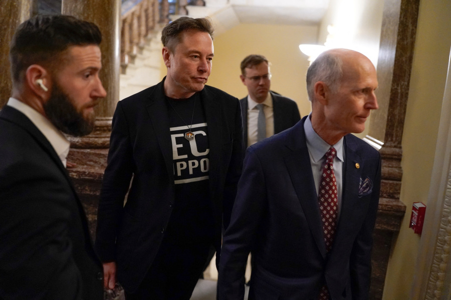 Senate Republicans push to codify DOGE cuts after Musk meeting