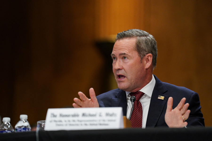Trump s UN envoy pick Waltz says US needs strong voice to counter China