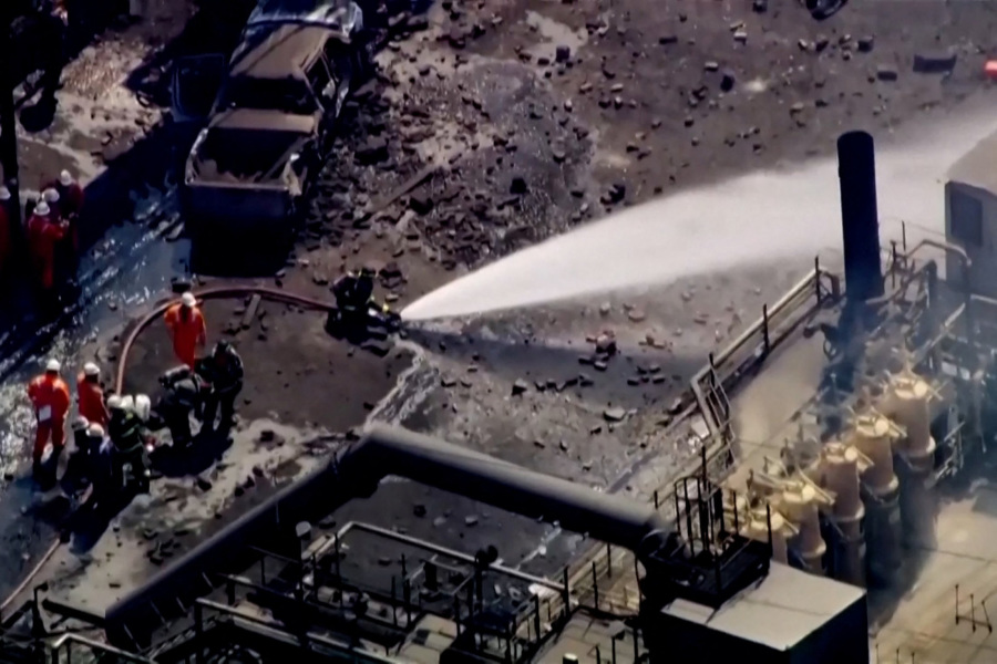 Explosion reported at U.S. Steel plant, multiple people injured - reports