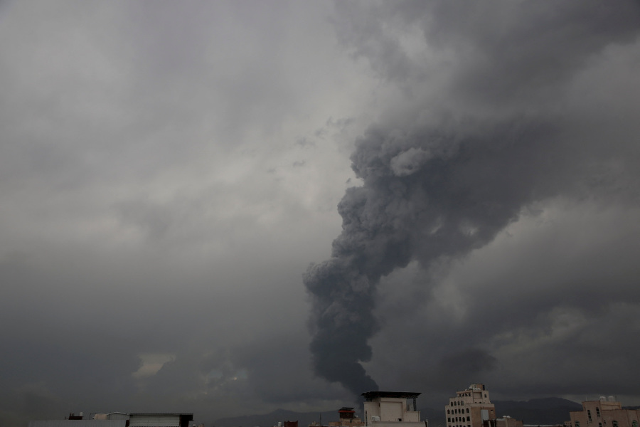 Israel strikes Yemeni capital Sanaa