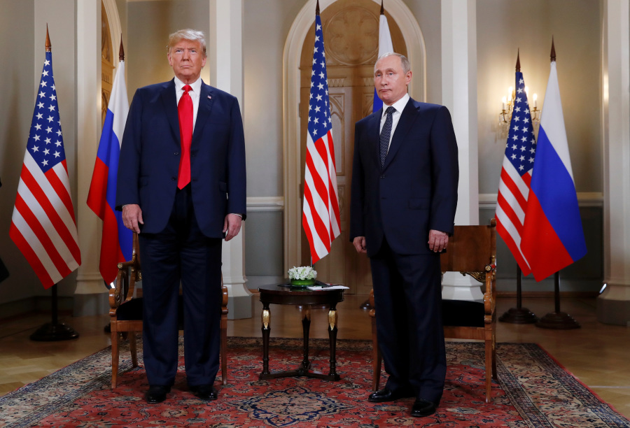 Trump says drop in energy prices will prompt Putin to  stop killing people 