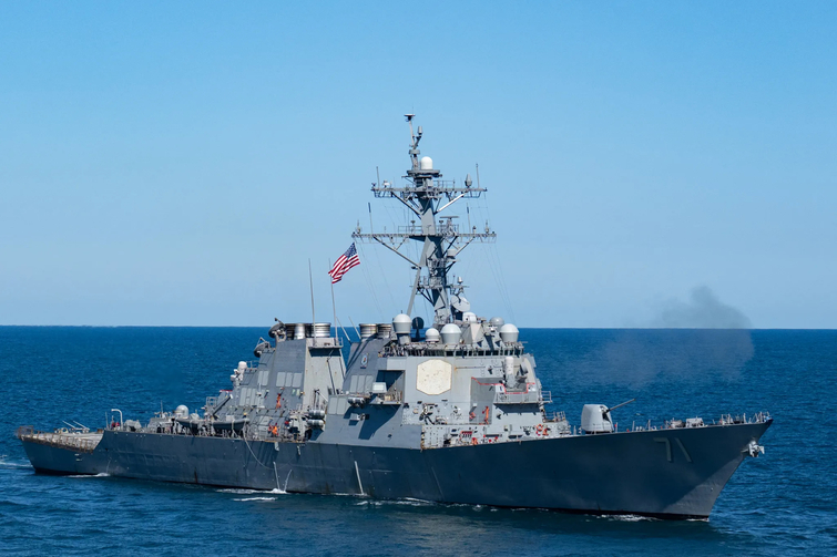 US intercepts sanctioned merchant vessel in Arabian Sea, Central Command says