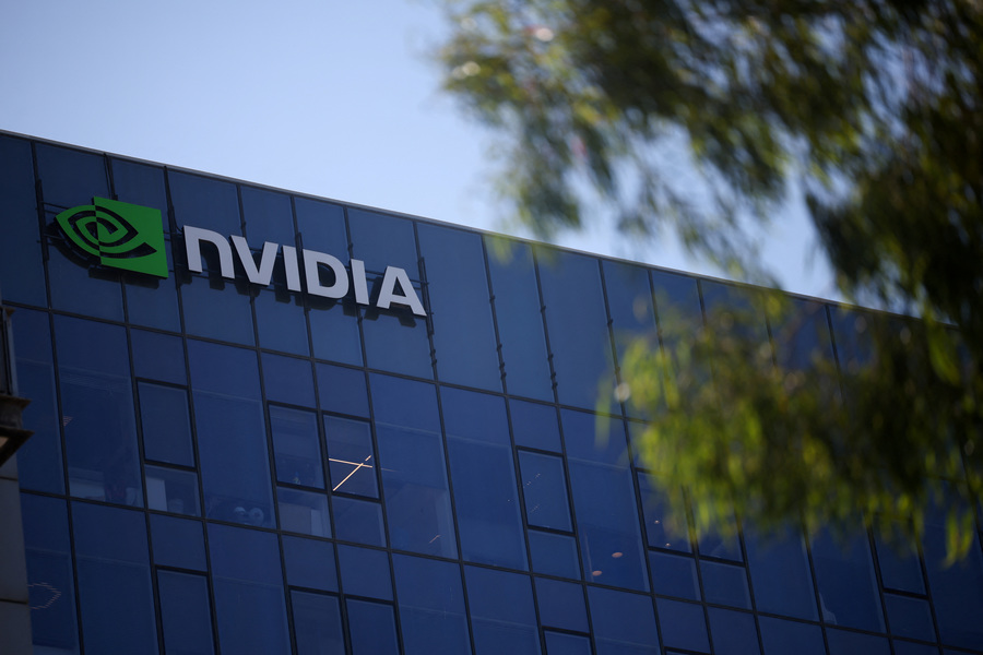 Nvidia shares fall as upbeat forecasts fail to excite investors