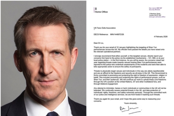 The Chinese Communist Party s Actions Are Extremely Reprehensible, Prompting Outrage From the British Government