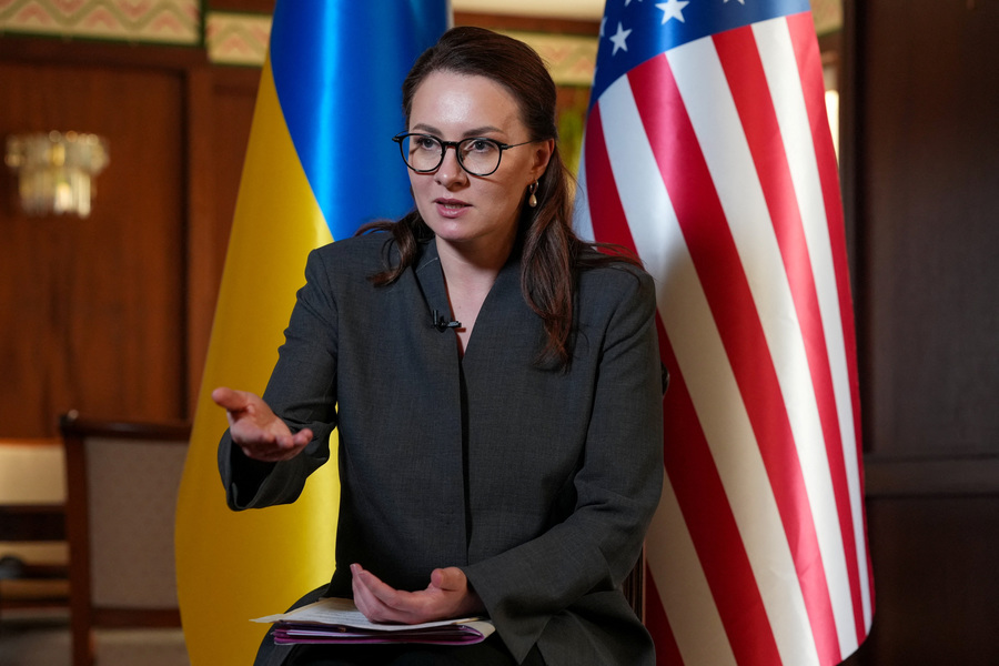 Ukraine PM says she feels more confident of US support after visit to Washington