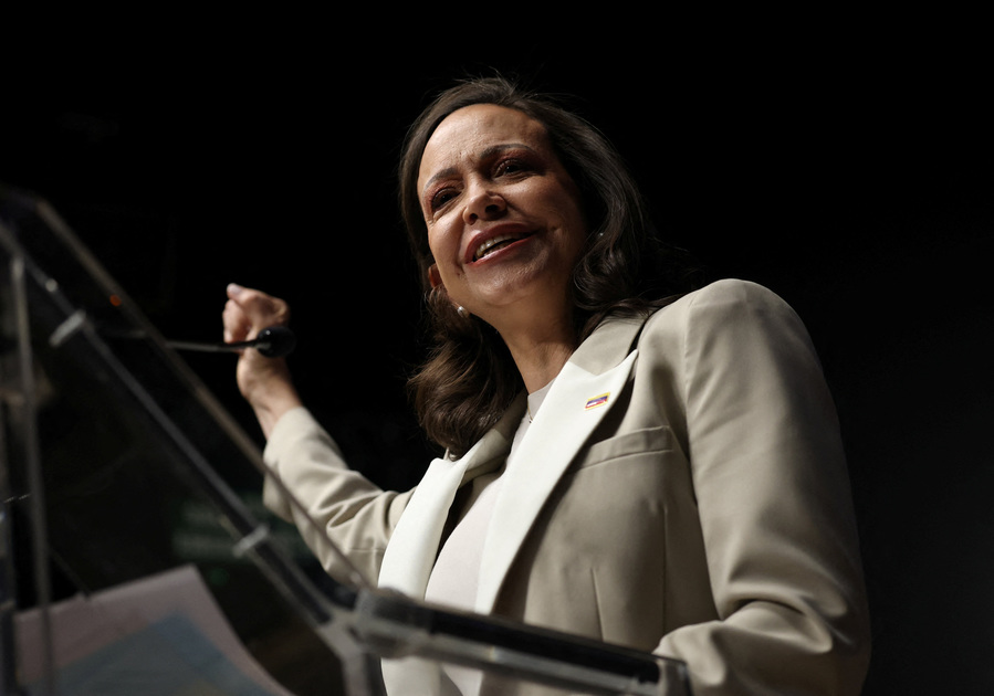 Venezuela s Machado says Spanish PM s leftist summit reason for not meeting him