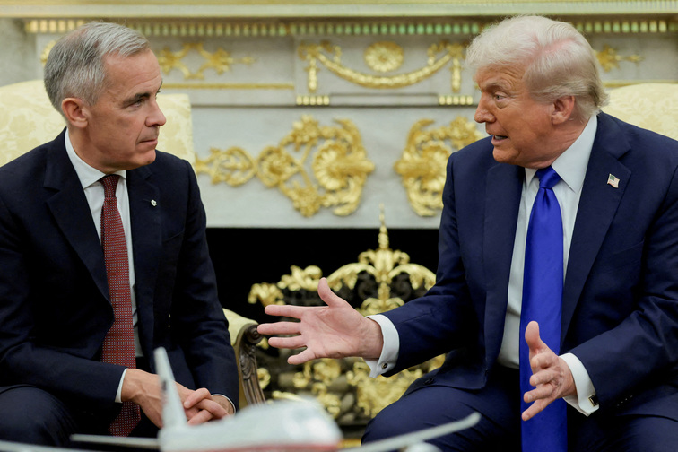 Trump has not mentioned Canada paying an  entry fee  ahead of USMCA talks, says Carney
