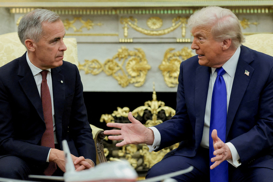 Trump has not mentioned Canada paying an  entry fee  ahead of USMCA talks, says Carney