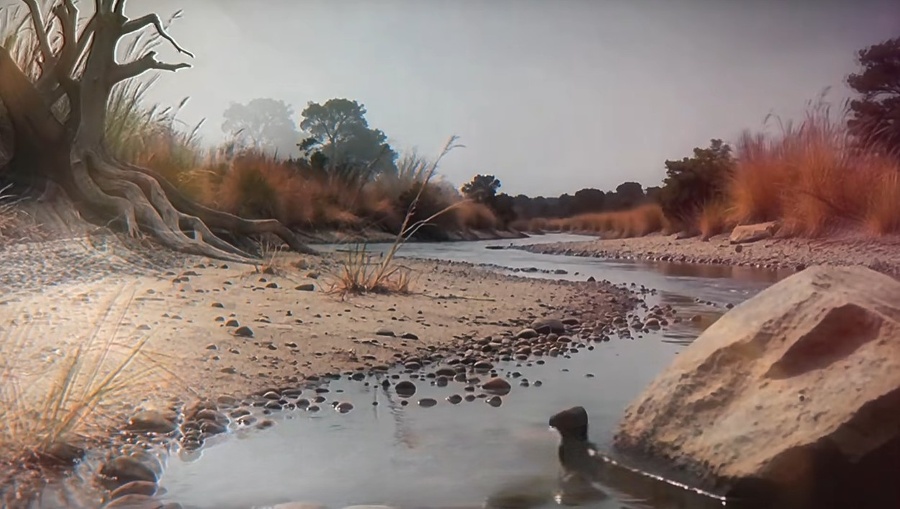 The Euphrates River s Dragon Vein Has Astonishingly Revealed Signs of Drying Up, Prompting Associations With Doomsday Prophecies