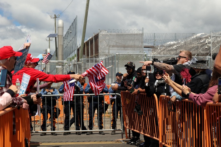 New Jersey governor links rising tension around immigrant detention center to out-of-state troublemakers