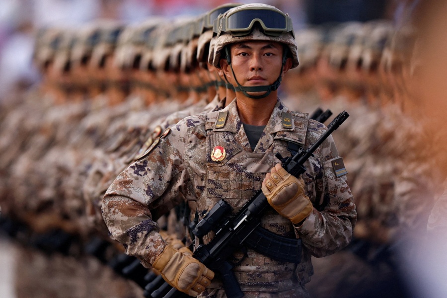 Japan refutes  new militarism , accuses China of rapidly arming