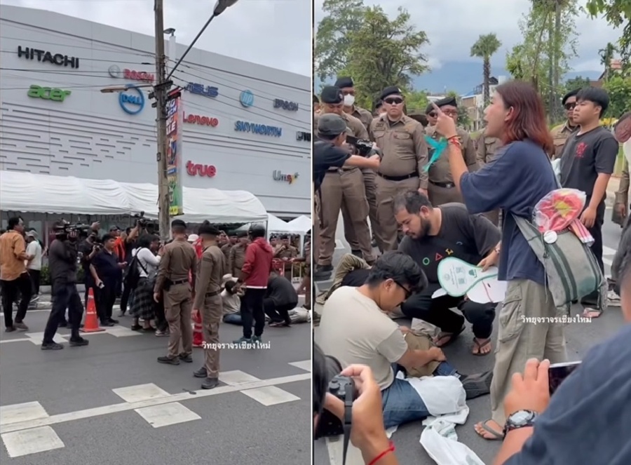 The Belt and Road Initiative Causes Serious Harm: Thai Civil Groups Protest Chinese Investment Pollution in Front of the Chinese Consulate