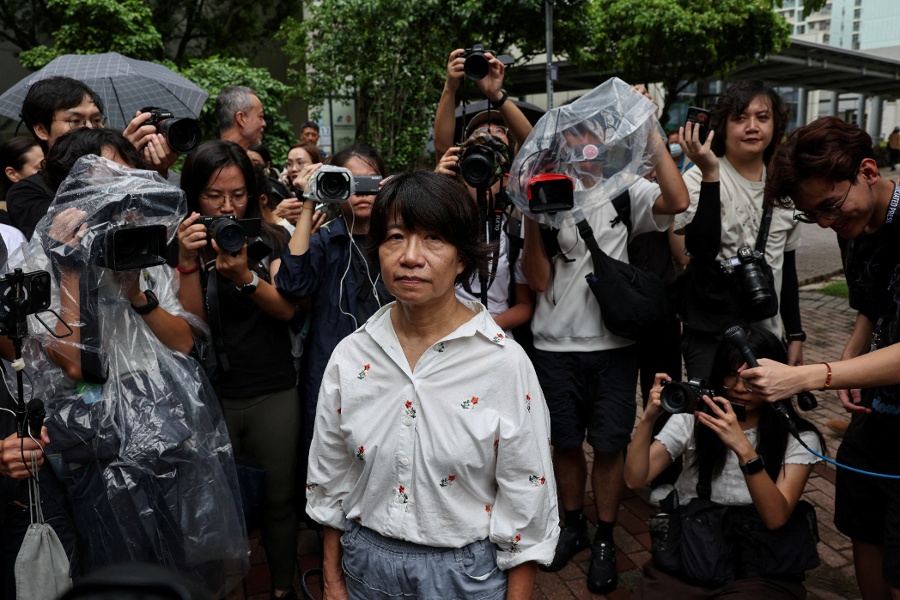 Hong Kong court convicts Tiananmen vigil group leaders of inciting subversion