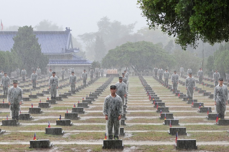 Peace through strength, Taiwan president says on China battle anniversary