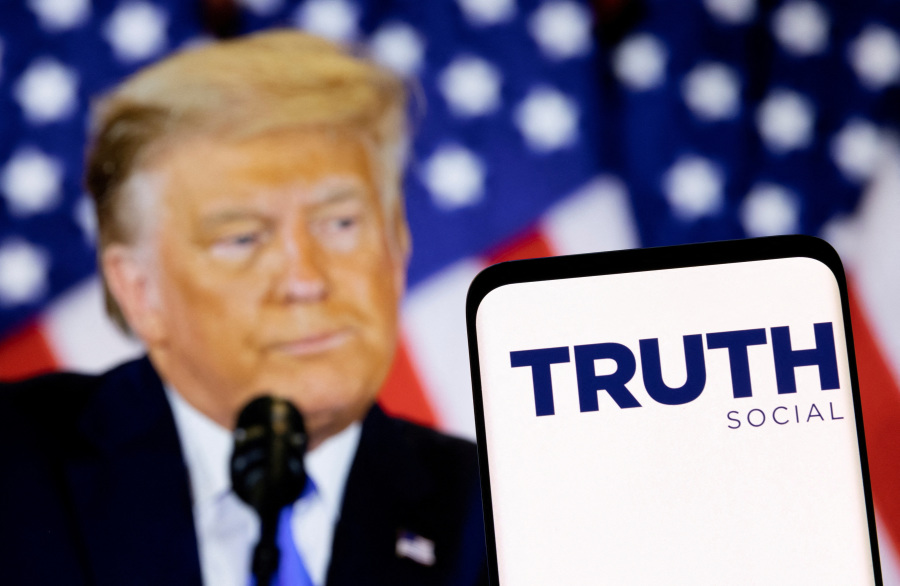 Trump Media Shares Rally Ahead of Debate Clash