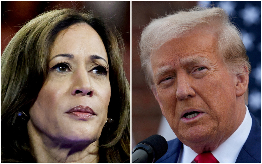 Donald Trump Leads Kamala Harris on Handling Israel, Ukraine Wars, WSJ Poll Shows