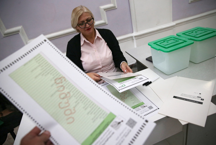 Georgia Votes in Election Seen as Stark Choice Between Russia and West