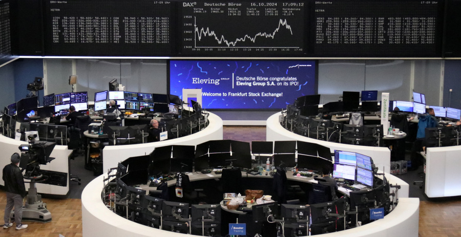 European Shares Rise as Key Data and US Tech Earnings Loom