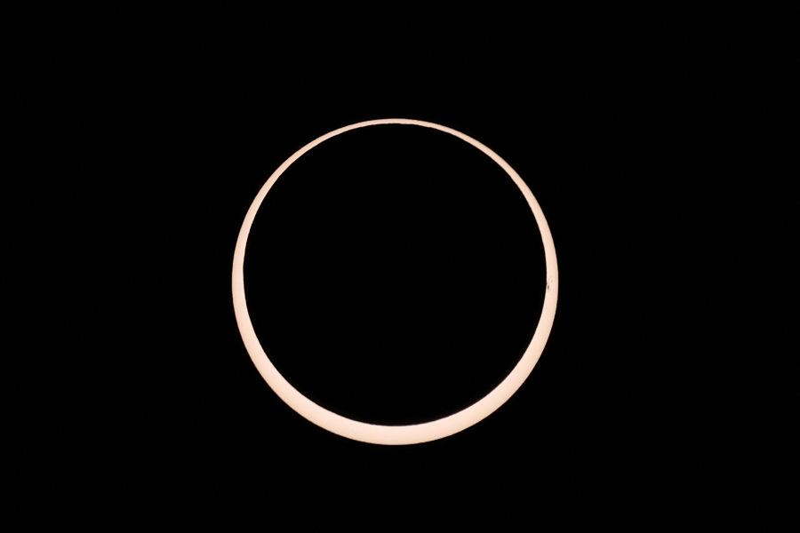 Solar Eclipse Shines a  Ring of Fire  Over Easter Island and Patagonia