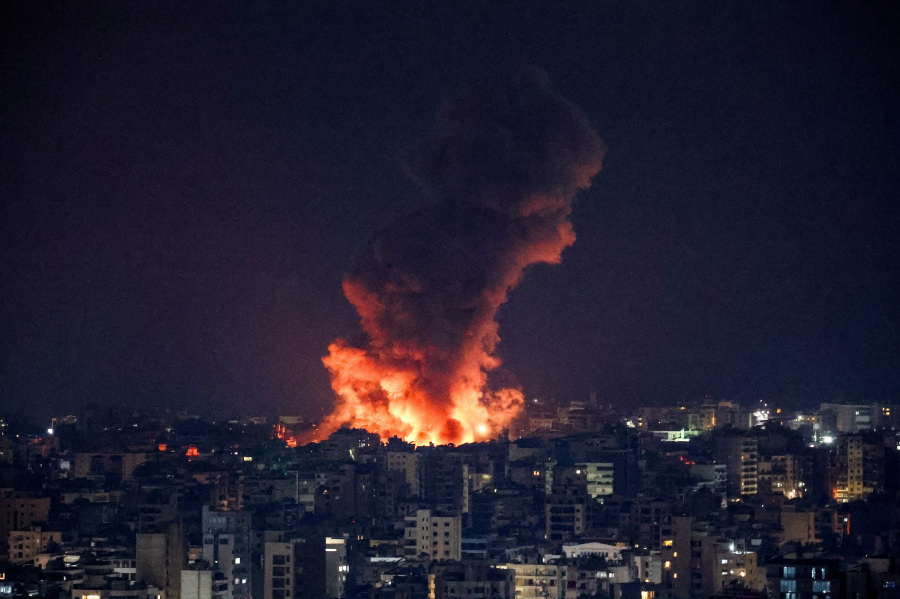 Heavy Strikes Shake Beirut as Israel Expands Lebanon Campaign