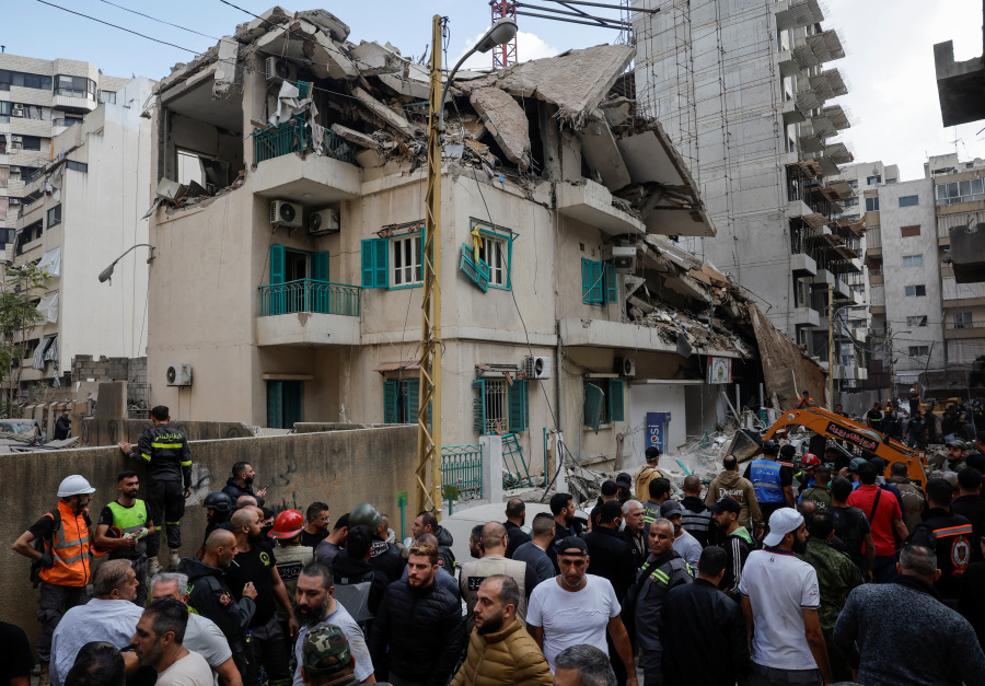 Israeli strike on Beirut kills Hezbollah media head, security sources say