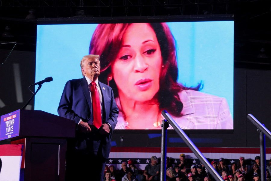 Trump and Harris campaigns race to get the vote out on eve of US election