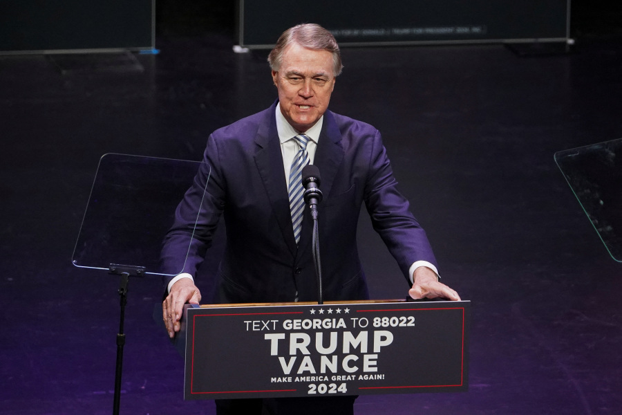 Trump says he picks former Senator David Perdue to be ambassador to China