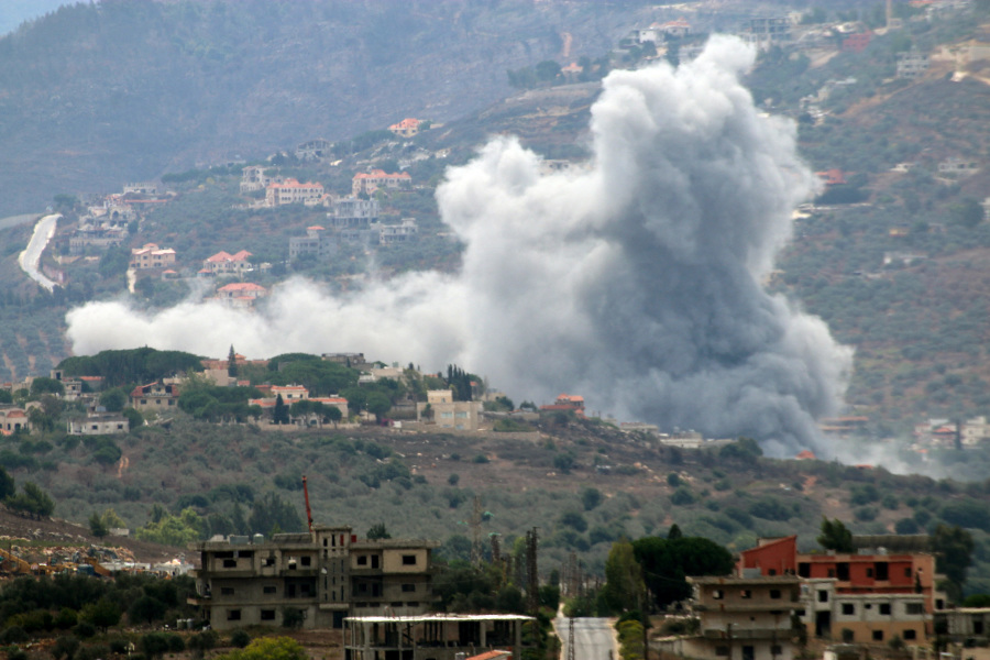 Israel and Hezbollah Trade Fire After Heaviest Airstrikes Yet