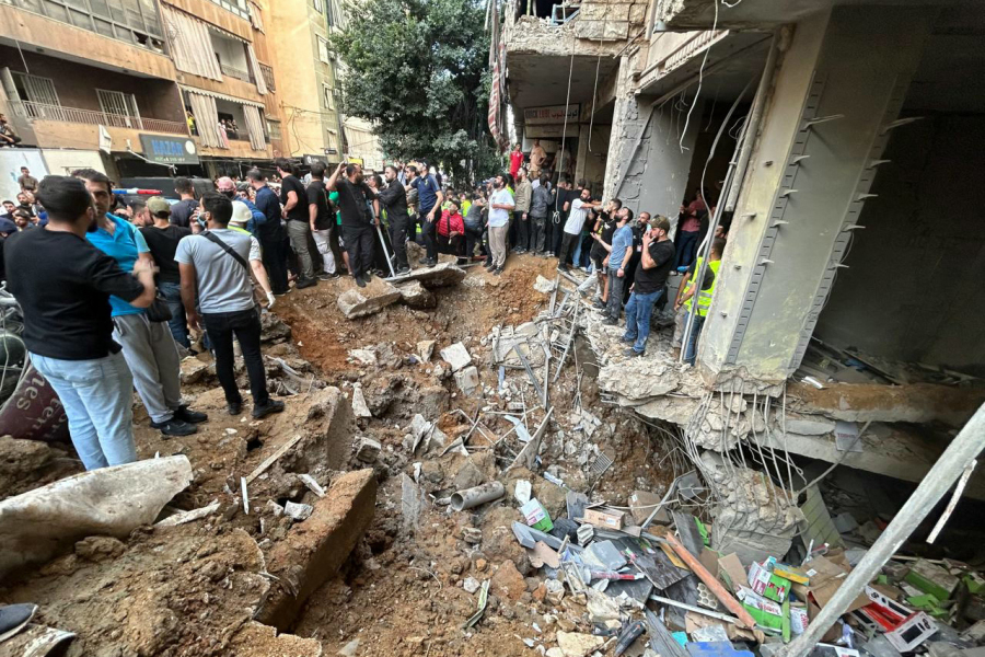 Israel Says Beirut Strike Killed Top Hezbollah Official; 14 Dead, Lebanon Says   