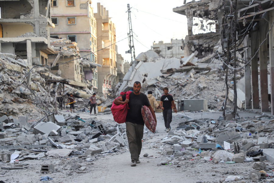 Ceasefire holds in Gaza ahead of hostage release and Trump s visit to Israel