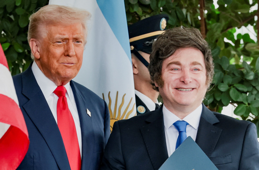 Trump says he is endorsing Argentina s Milei for reelection