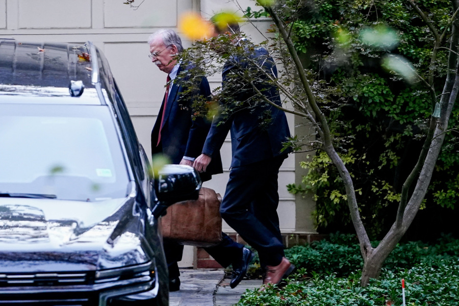 Ex Trump adviser Bolton to appear in court, charged with mishandling classified information