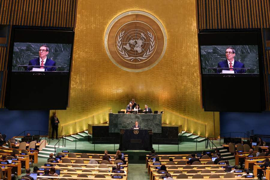 Citing Cuban fighters in Ukraine, US urges allies to shun Havana at UN