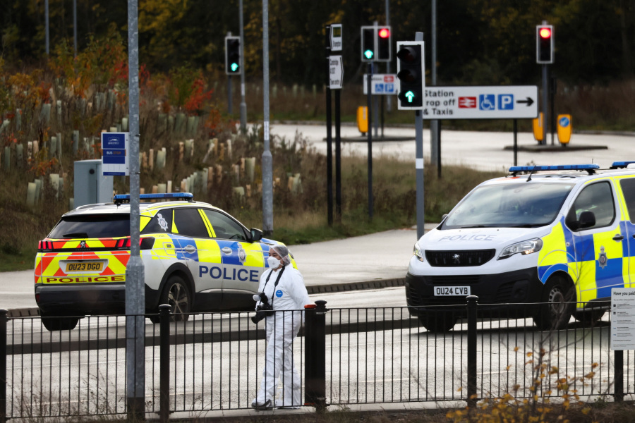 UK police says two British men arrested after train attack