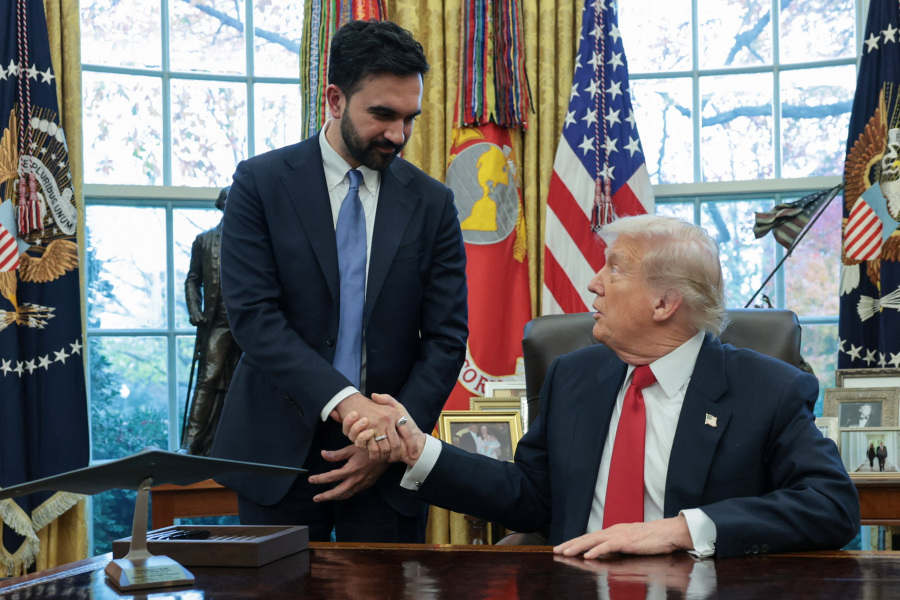Trump commends victory of New York s mayor-elect Mamdani at White House meeting